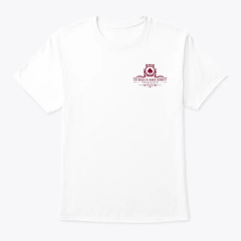 Parlor Of Ruse - White Logo T-Shirt